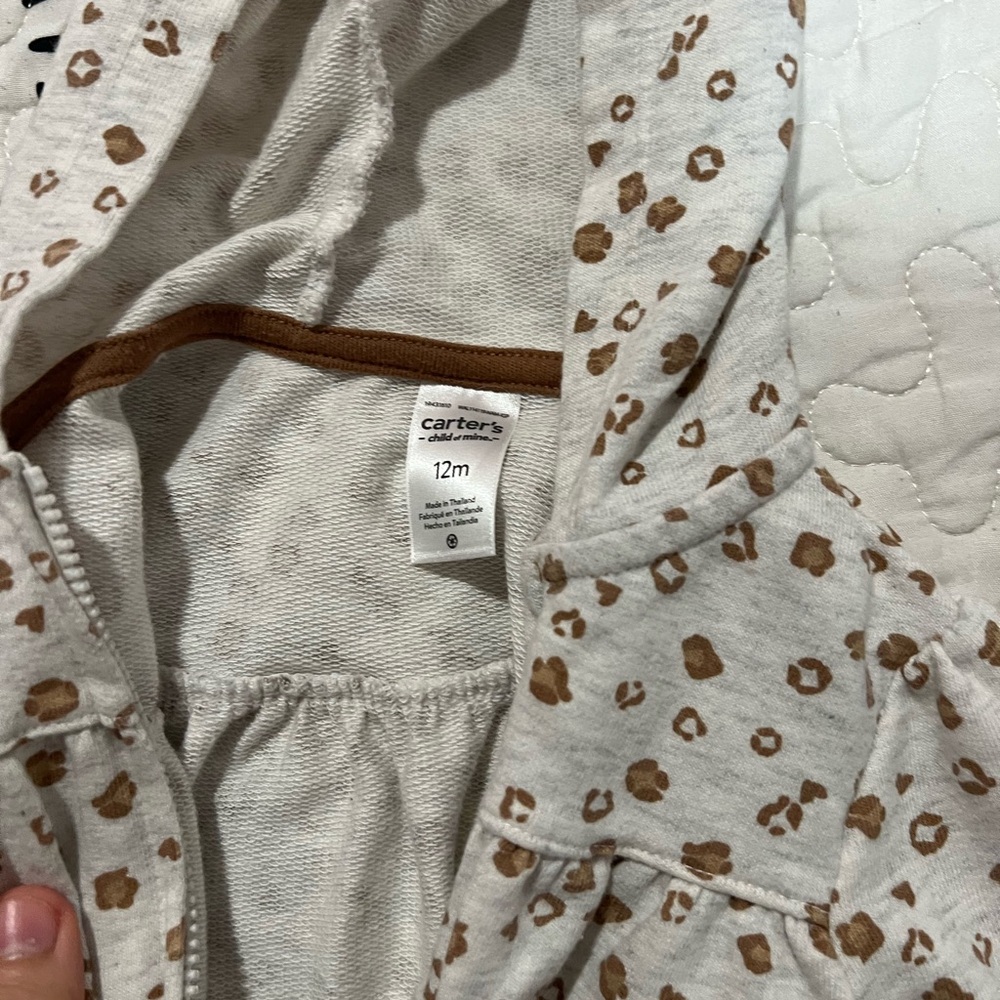 Carter's Baby Leopard Print Hoodie